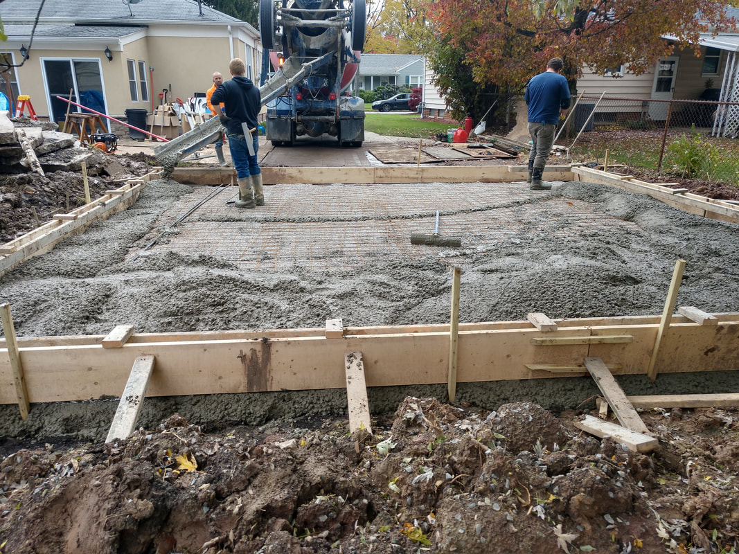 Concrete house and Car Port Slabs Modesto